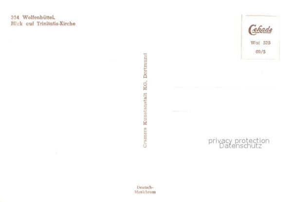 Wolfenbuettel Trinitatis-Kirche – Bild 2