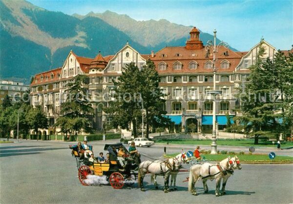 Merano Meran Piazza Mazzini Grand Hotel Emma