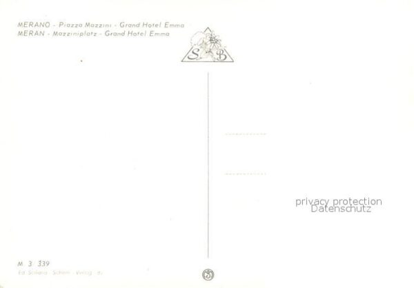 Merano Meran Piazza Mazzini Grand Hotel Emma – Bild 2
