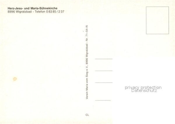 Wigratzbad Maria vom Sieg – Bild 2