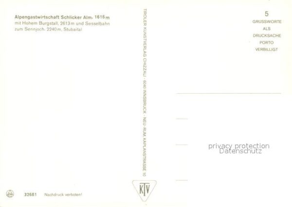 Stubaital Alpenwirtschaft Schlicker Alm Hohe Burg – Bild 2