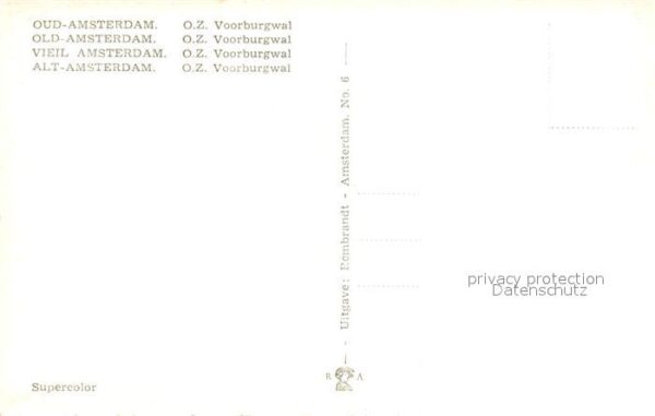Oud Amsterdam OZ Voorburgwal Kanal Rundfahrtboot – Bild 2