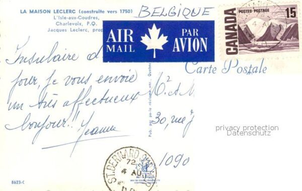 Isle aux Coudres Charlevoix Maison Leclerc 18th Century – Bild 2