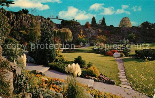 Vancouver British Columbia Queen Elizabeth Park Bridge view