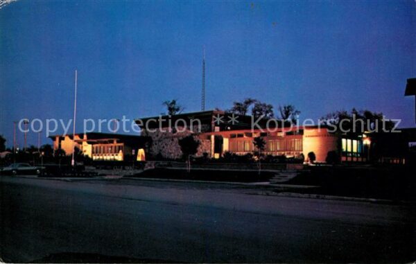 Hawkesbury Town Hall at night