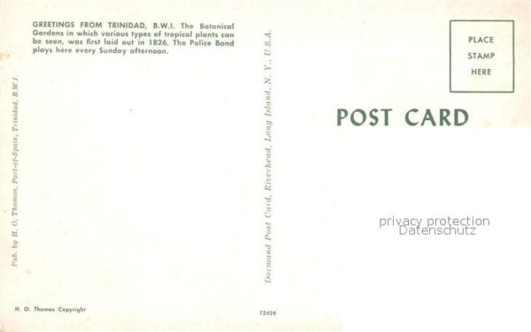 Trinidad and Tobago Botanic Gardens – Bild 2