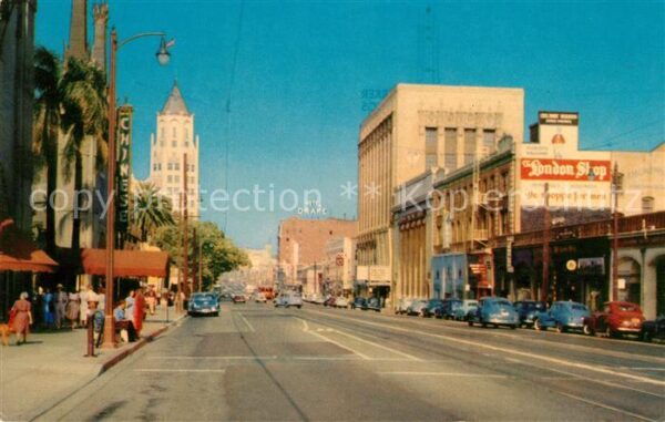 Hollywood California Hollywood Boulevard
