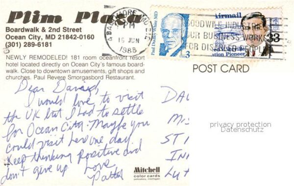 Ocean City Maryland Plim Plaza Hotel – Bild 2