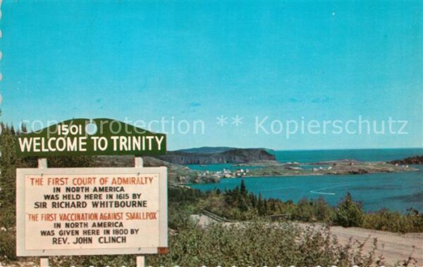 Trinity Newfoundland From the Look off at Breakheart Hill