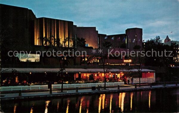 Ottawa Ontario National Art Centre at night