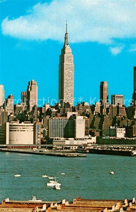 New York City Empire State Building East River