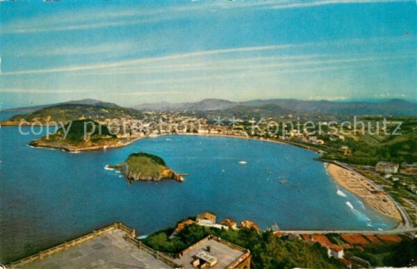 San Sebastian  Pais Vasco ES Panorama Bucht