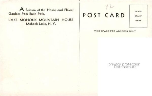 New Paltz Lake Mohonk Mountain House Flower Garde – Bild 2