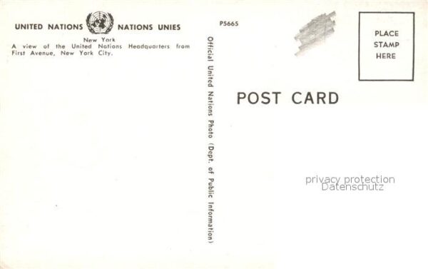 New York City United Nations Headquarters Building – Bild 2