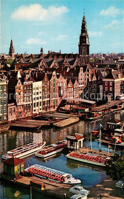 Amsterdam Niederlande Damrak Alte Kirche