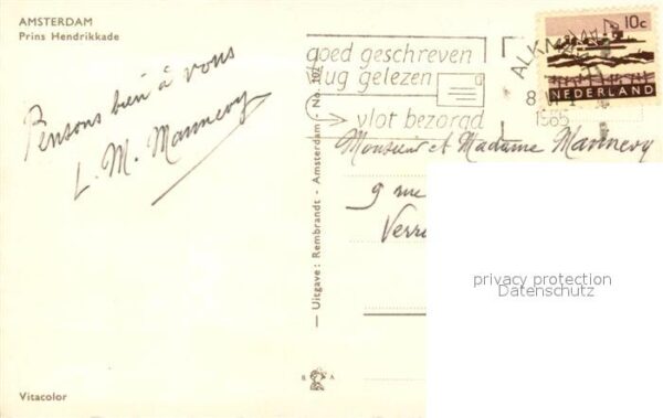 Amsterdam Niederlande Prins Hendrikkade Rundfahrtboote – Bild 2