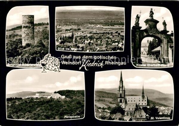 Kiedrich Burgruine Scharfenstein Rheintal Kloste