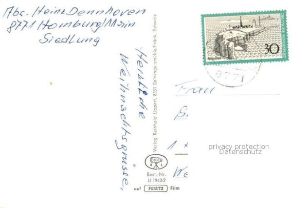 Homburg Main Panorama mit Weinbergen Weinflasche Wei – Bild 2