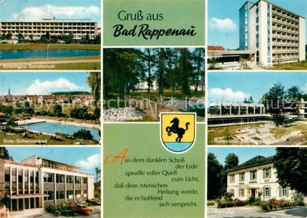 Bad Rappenau Sanatorium Sole Schwimmbad Inhalatorium