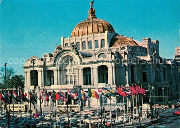 Mexico City Palacio de Bellas Artes Centro de cultu