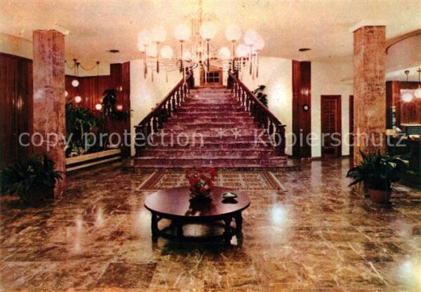 Bailen Hotel R. Zodiaco Hall Escalera principa