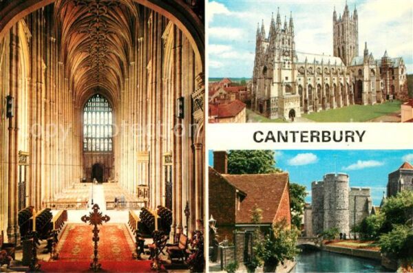 Canterbury Kent Cathedral Castle Tower