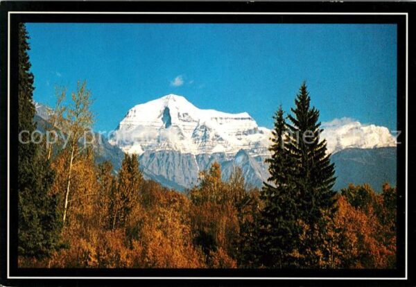 Mount Robson Automn colours Canadian Rockies