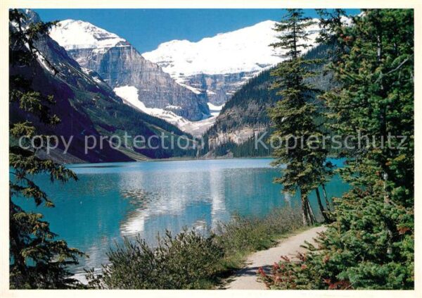 Lake Louise Panoramic view Canadian Rockies