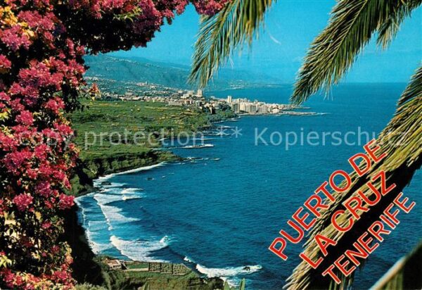 Puerto de la Cruz Vista de la Costa Norte Küstenpanorama