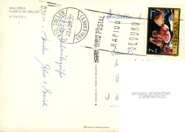 Puerto de Soller Hafen Segelschiff Strassenbahn Strand P – Bild 2