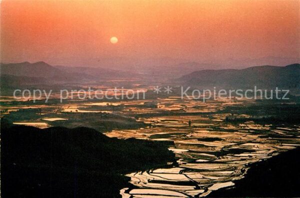 Shaoshan Sonnenaufgang Landschaftspanorama Bilds