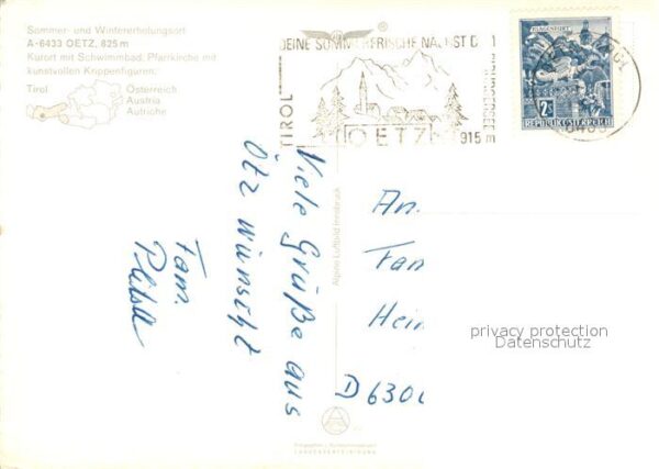Oetz Sommerfrische Tschirgant Ötztaler Alpen – Bild 2