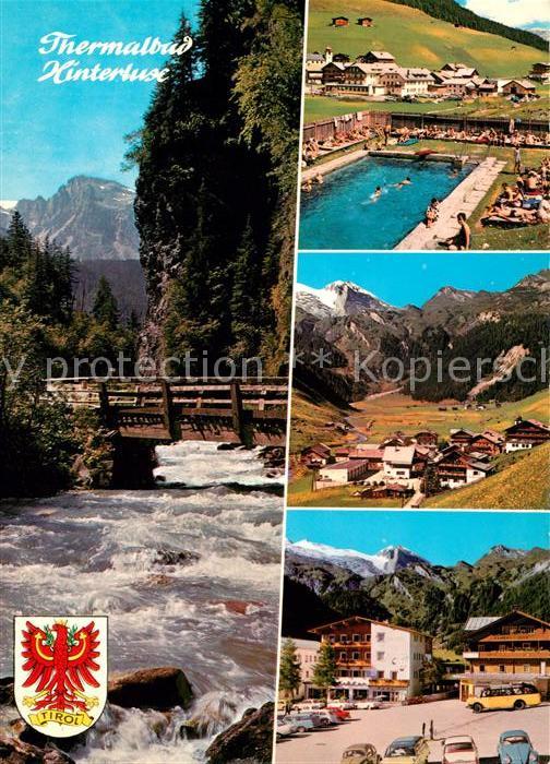 Hintertux Zillertal Thermalbad Freibad Alpenpanorama Bergba