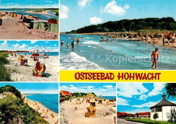 Hohwacht Ostseebad Strandleben Küstenpanorama