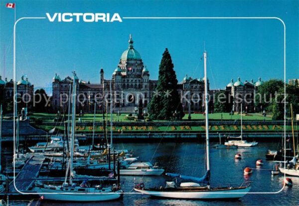 Victoria British Columbia Parliament Buildings borders of Inner H