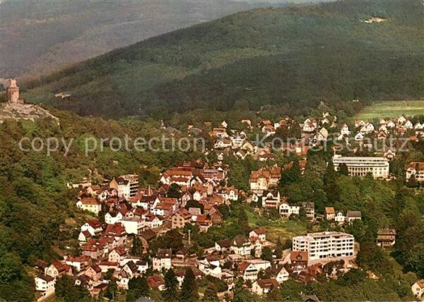 Falkenstein Taunus Höhenluftkurort Fliegeraufnahme