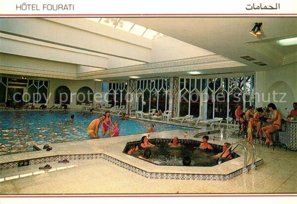 Hammamet Hotel Fourati Hallenbad