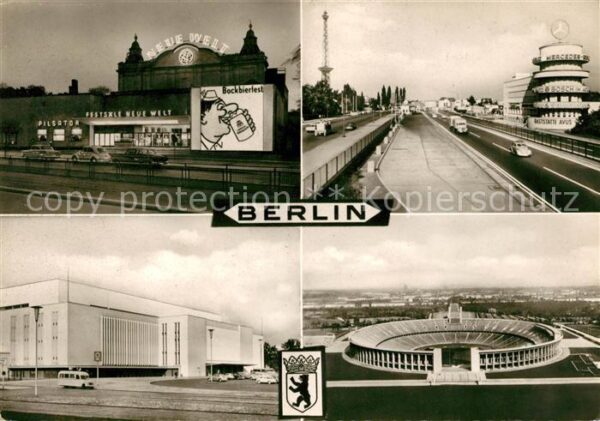 Berlin Neue Welt Raststätte Avus Deutschlandha