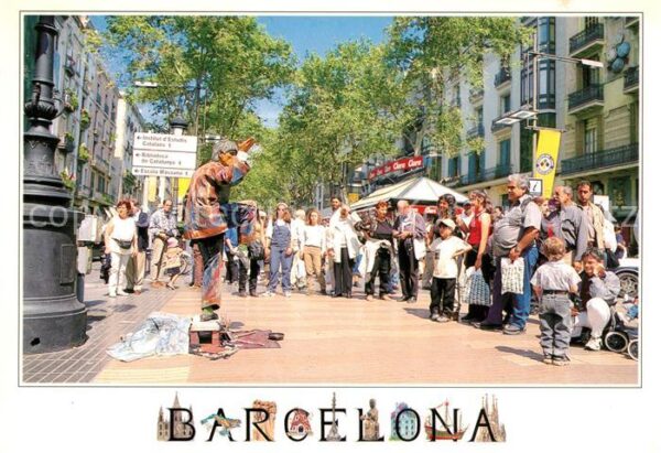 Barcelona Cataluna Las Ramblas