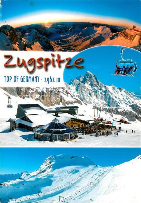 Zugspitze Wintersportplatz Münchner Haus Gipfelkr