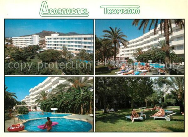 Cala Millor Mallorca Aparthotel Tropicana Piscina