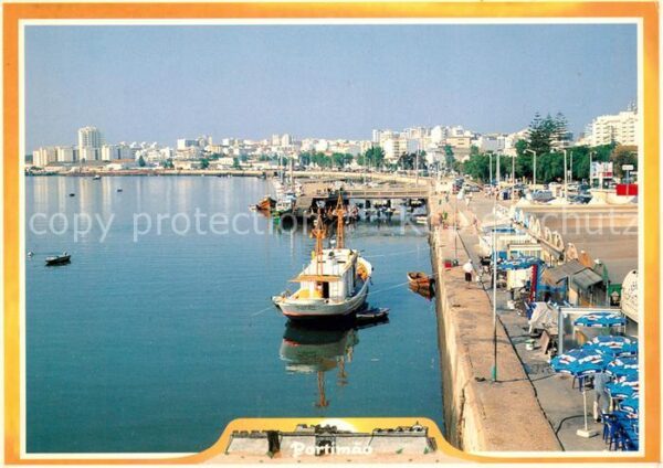 Portimao Uferpromenade Bootsanleger