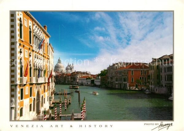 Venezia Venedig Canal Grande Basilica della Madonna del