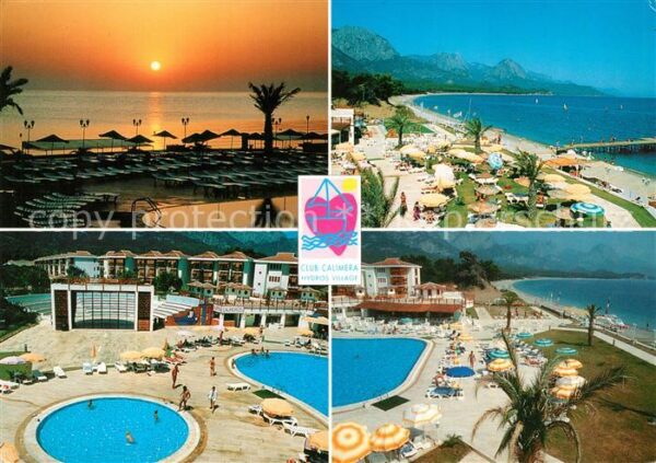 Kemer Tuerkei Turkey Sonnenuntergang am Meer Strand Küste Ho