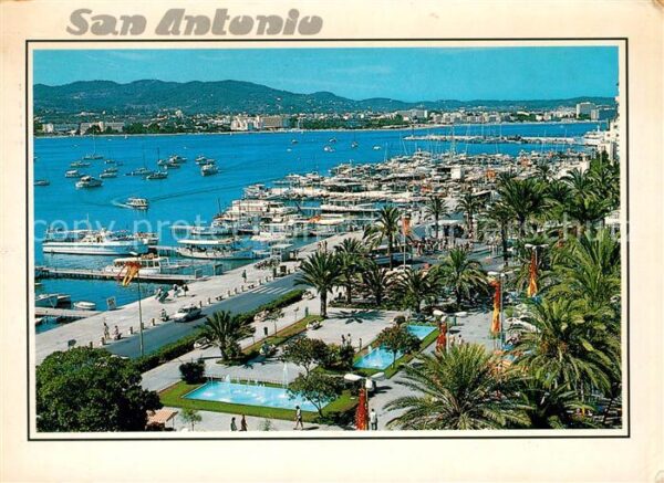 San Antonio Ibiza Paseo de las Palmeras Puerto Promenade
