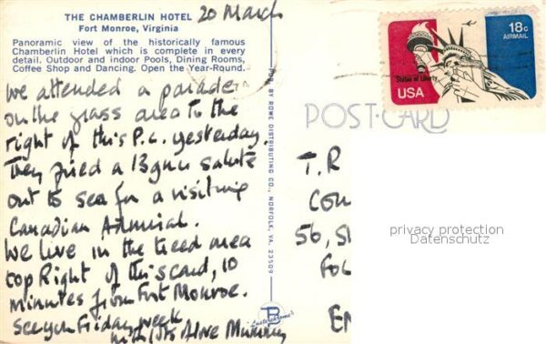 Fort Monroe Chamberlin Hotel – Bild 2