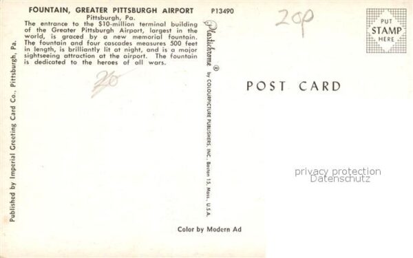 Pittsburgh Brunnen Airport – Bild 2