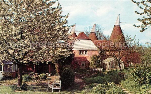 Kent Kentish Oast Houses Springtime
