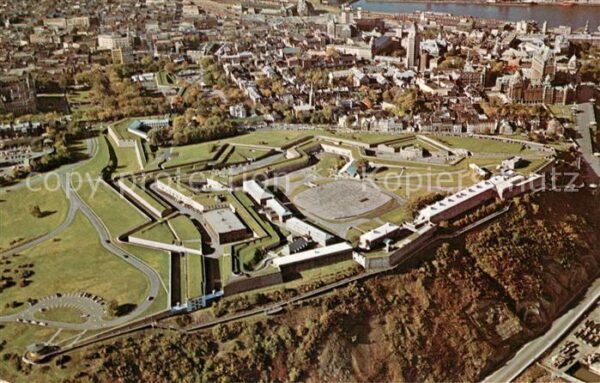 Quebec Fliegeraufnahme Citadelle