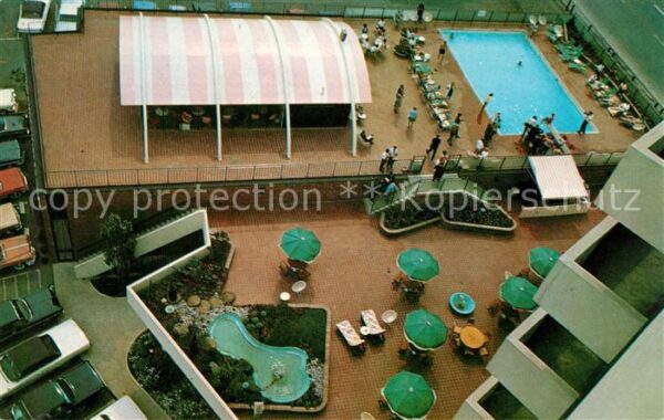 Toronto Canada Fliegeraufnahme Pool Seaway Towers Moto